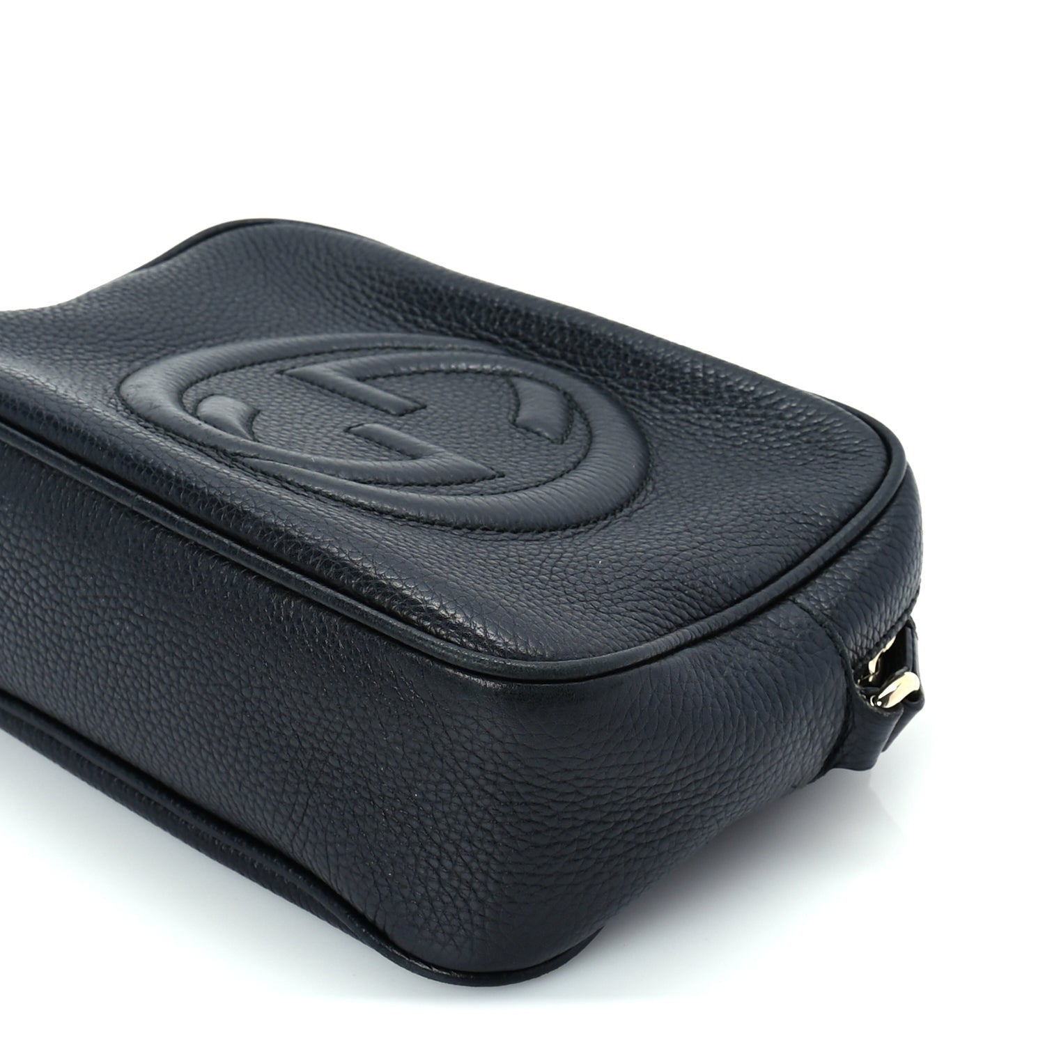 Gucci Pebbled Calfskin Small Soho Disco Bag  Black 8 of 8