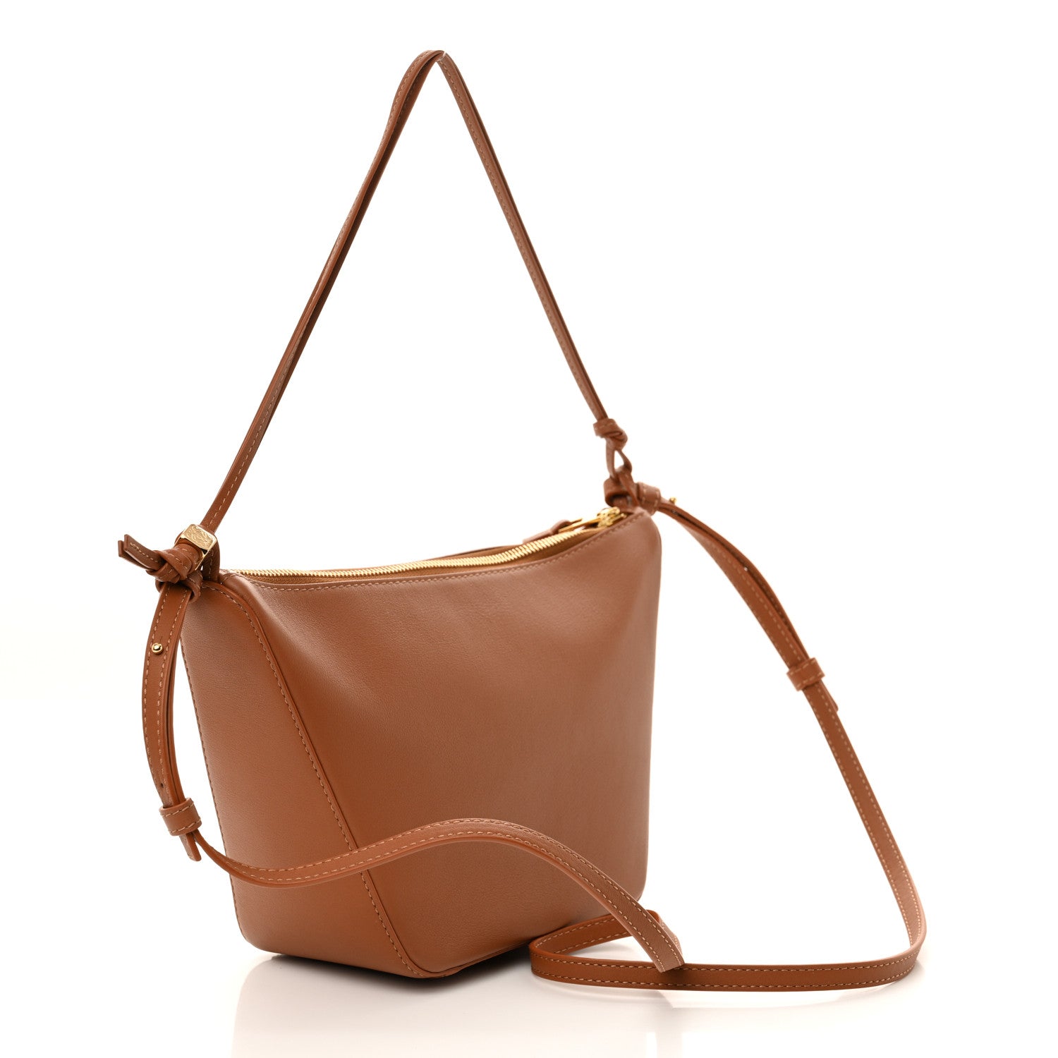 Loewe Calfskin Mini Hammock Hobo Tan 3 of 12