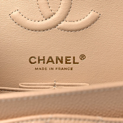 Chanel Caviar Quilted Small Double Flap Beige 5 of 9