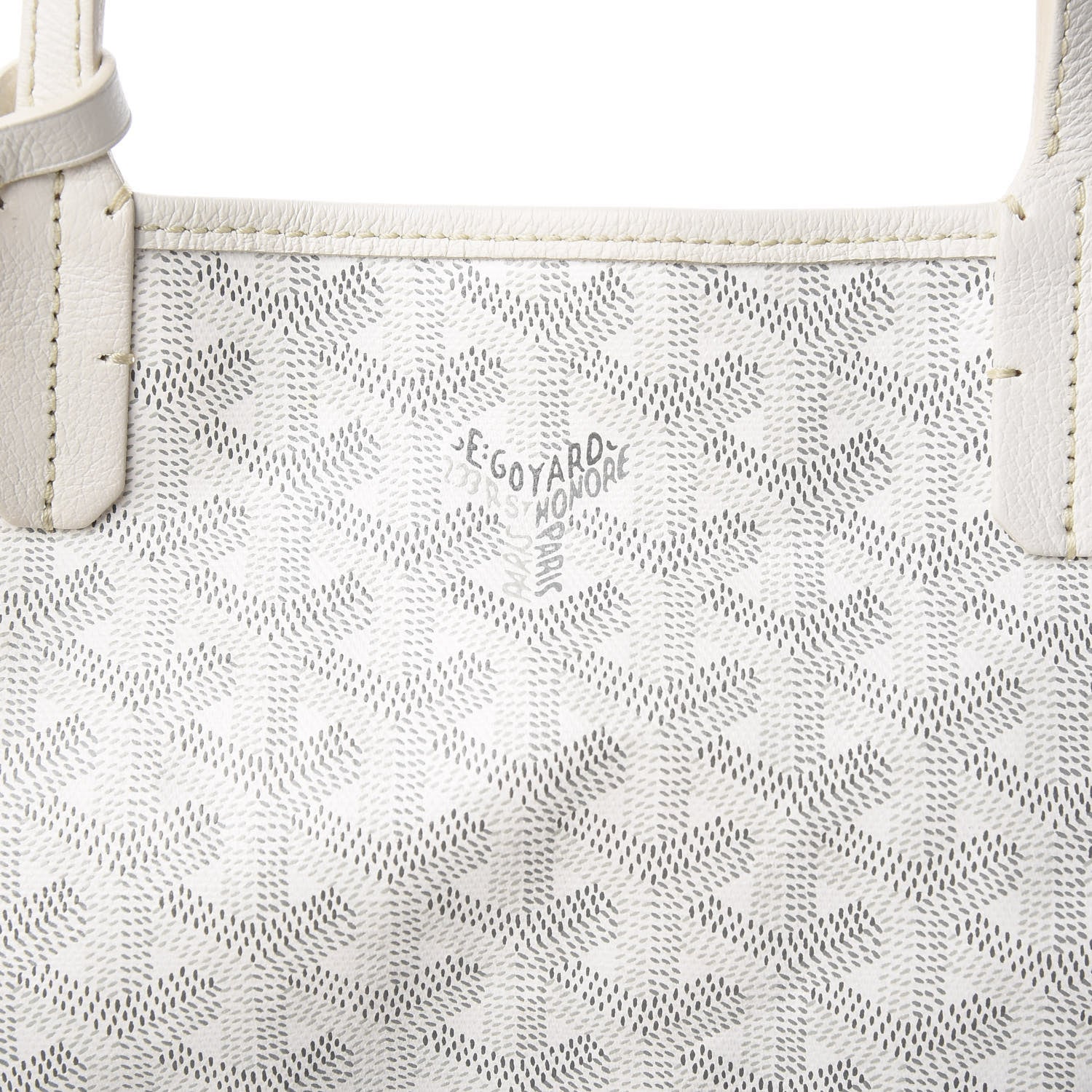 Goyard Goyardine Saint Louis PM White 7 of 16