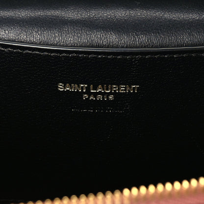Saint Laurent Lambskin Quilted Mini Gaby Vanity Case Barely Pink 5 of 8