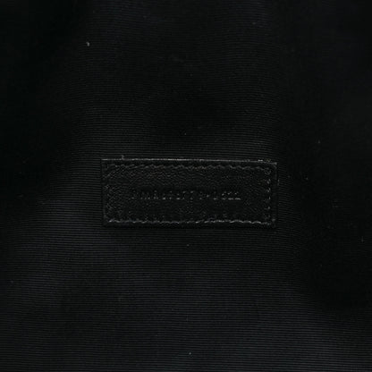 Saint Laurent Lambskin Monogram Medium Sade Puffer Pouch Black 7 of 9