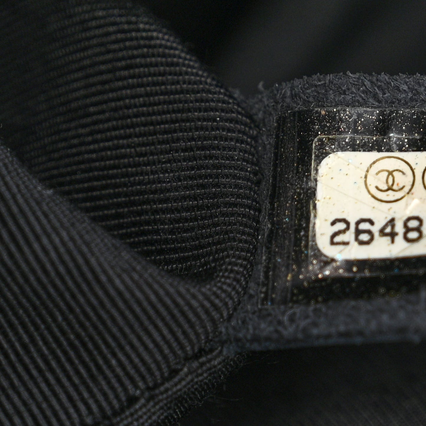 Wool Lambskin Embroidered Mosaic Medium Boy Flap Black