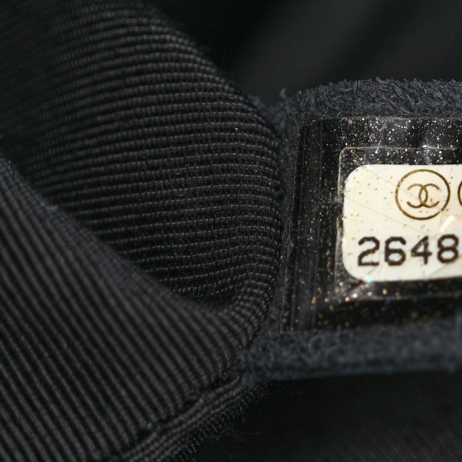 Chanel Wool Lambskin Embroidered Mosaic Medium Boy Flap Black 7 of 10