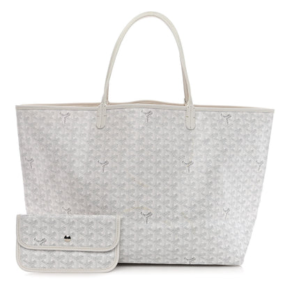 Goyard Goyardine Saint Louis GM White 1 of 9