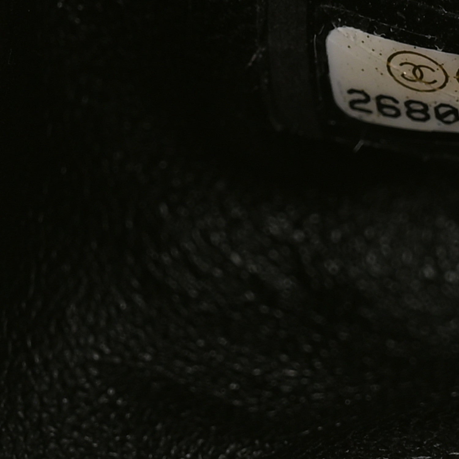 Chanel Snakeskin Baguette Crystal Clutch Black 8 of 9