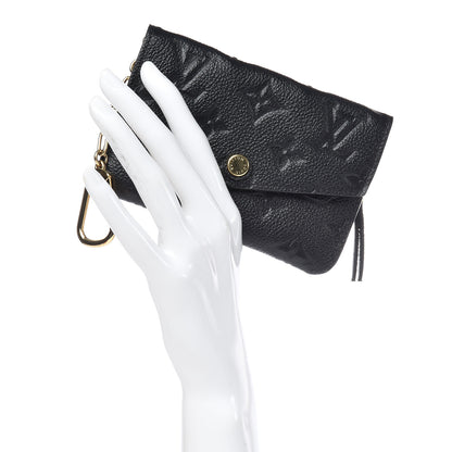 Louis Vuitton Empreinte Key Pouch Black 2 of 8