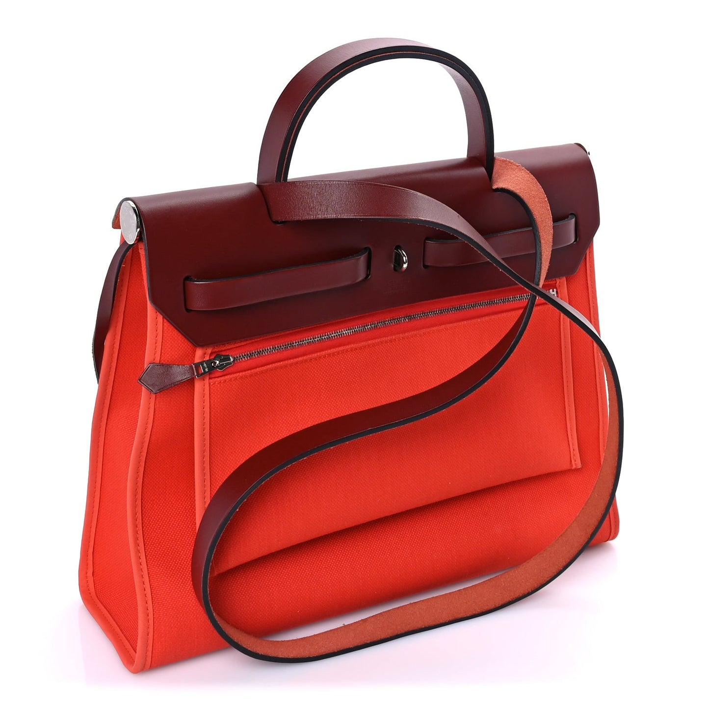 Military Toile Vache Hunter Herbag Zip 31 PM  Rouge Grenat