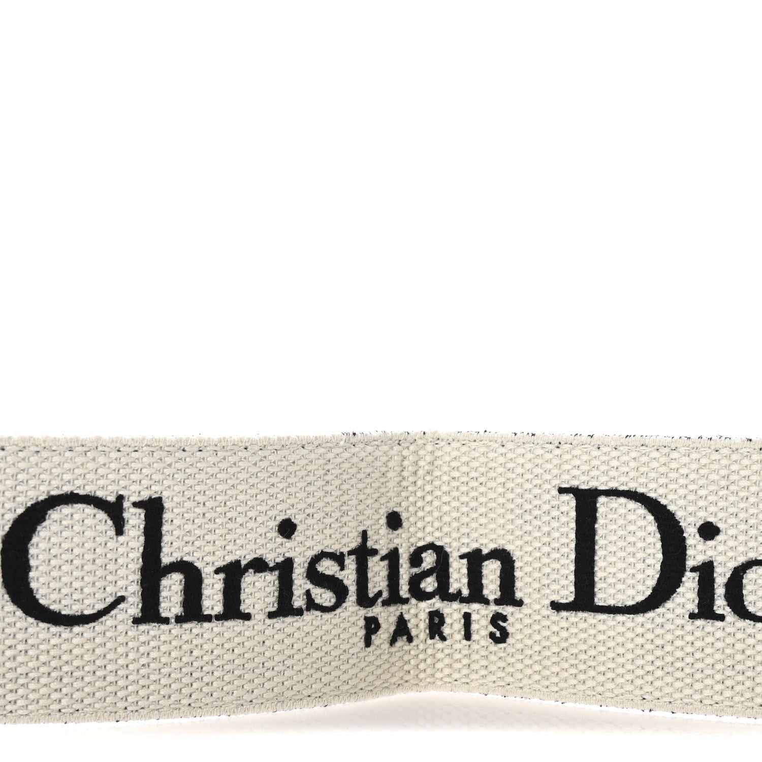 Christian Dior Canvas Houndstooth Embroidered 30 Montaigne Shoulder Strap Black White 3 of 4