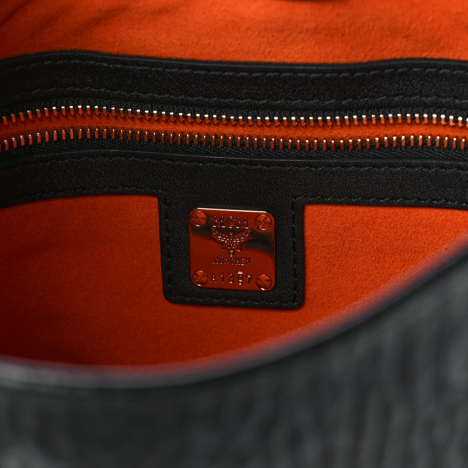 MCM Visetos Medium Patricia Hobo Black 6 of 12