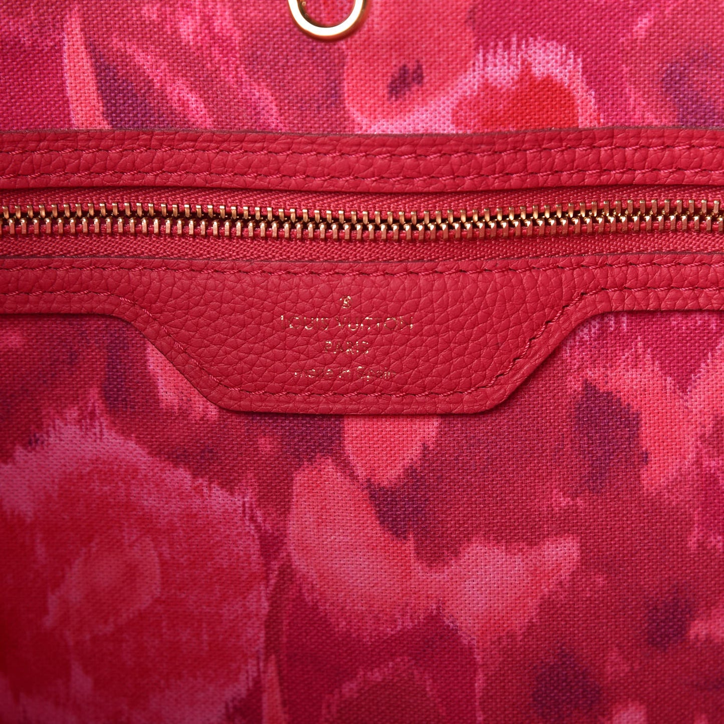 Monogram Articles de Voyage Ikat Neverfull MM Rose Indien