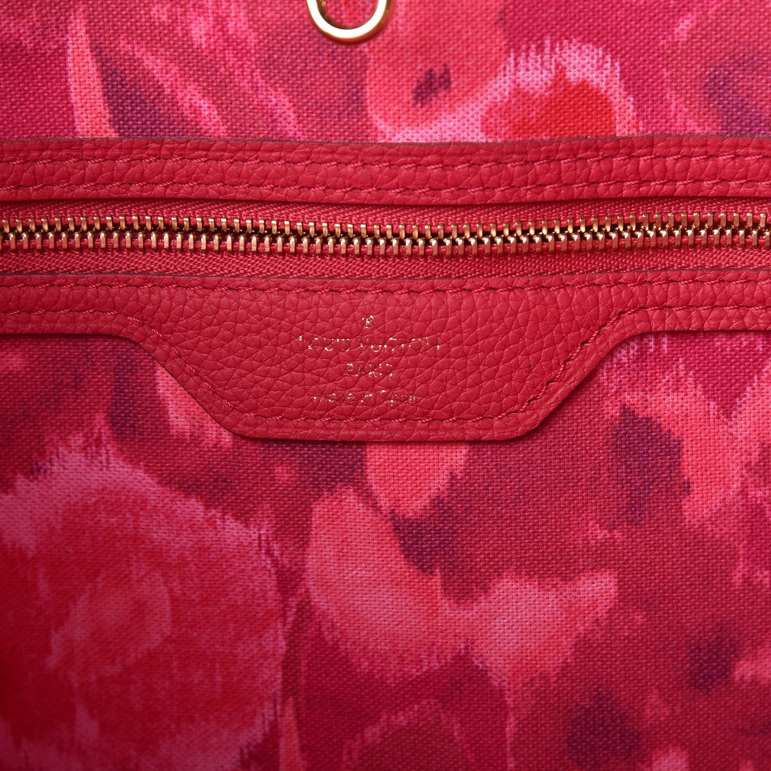 Louis Vuitton Monogram Articles de Voyage Ikat Neverfull MM Rose Indien 6 of 13