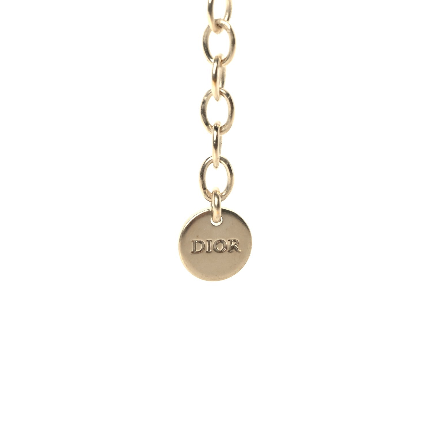 Christian Dior Pearl Reve D'Infini  Necklace  Gold White 4 of 5
