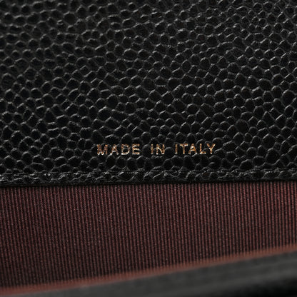 Chanel Caviar Quilted Flap Card Holder Black 6 of 9