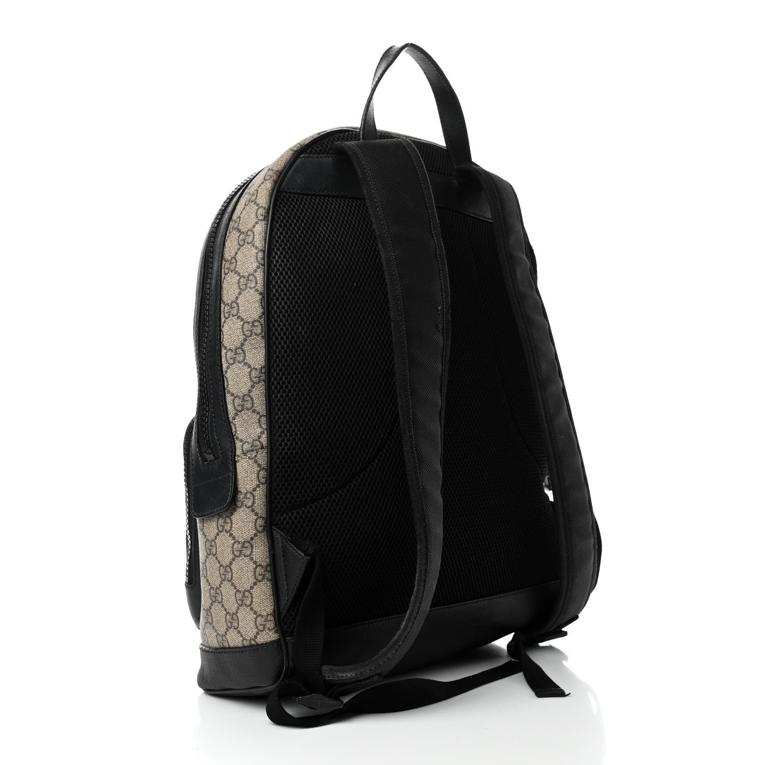Gucci GG Supreme Monogram Medium Backpack Black 2 of 5