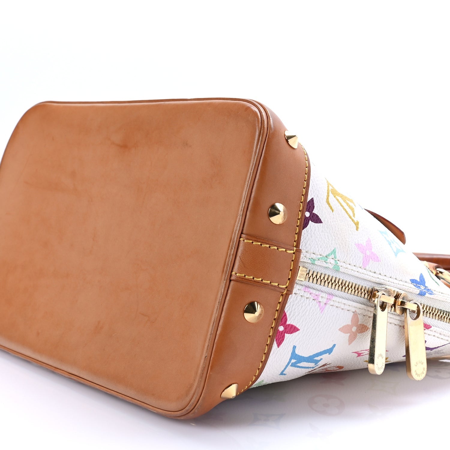 Louis Vuitton Monogram Multicolor Alma White 7 of 7