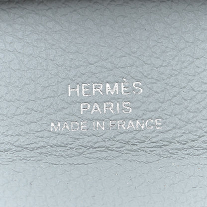 Hermes Evercolor Bastia Coin Purse Bleu Glacier 7 of 8