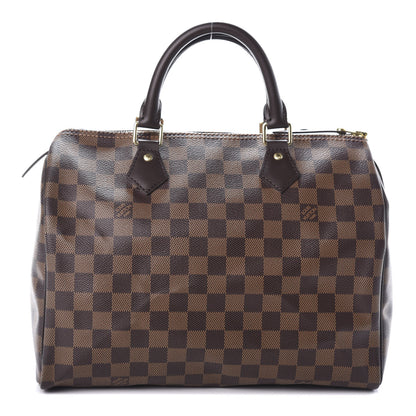 Louis Vuitton Damier Ebene Speedy 30 1 of 9