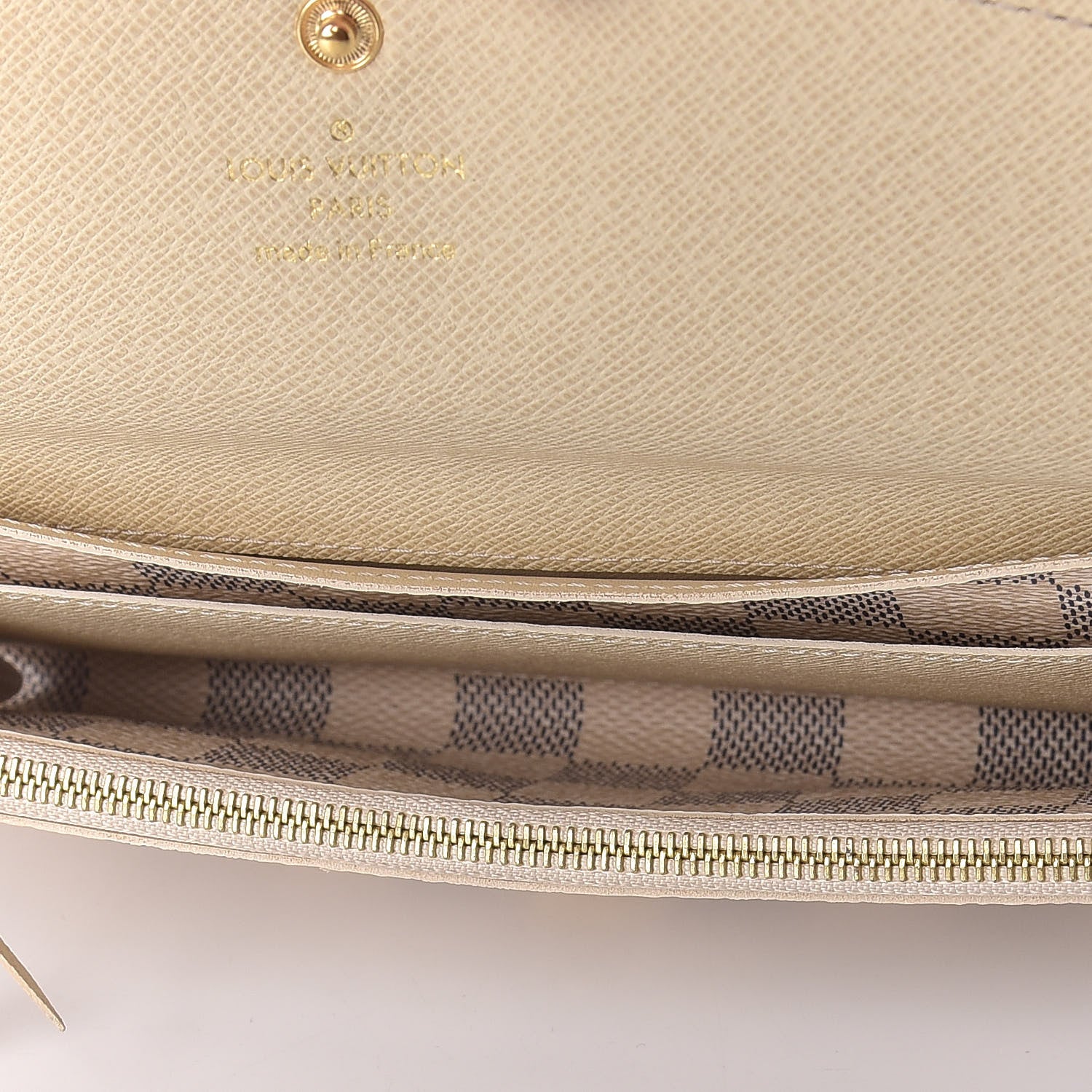 Louis Vuitton Damier Azur Emilie Wallet 5 of 7