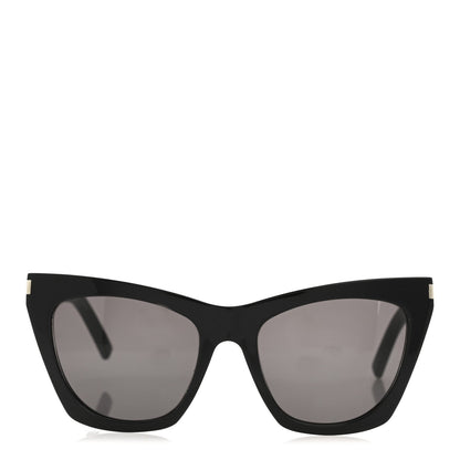 Saint Laurent New Wave SL214 Kate Cat Sunglasses Black 2 of 7
