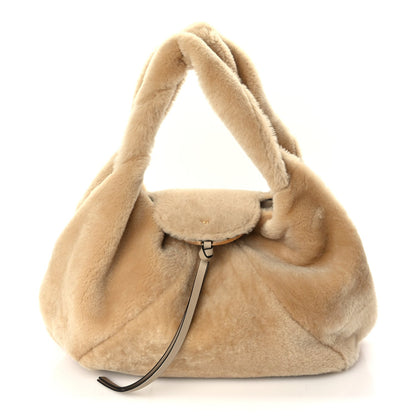 Fendi Shearling Spy Beige 1 of 9