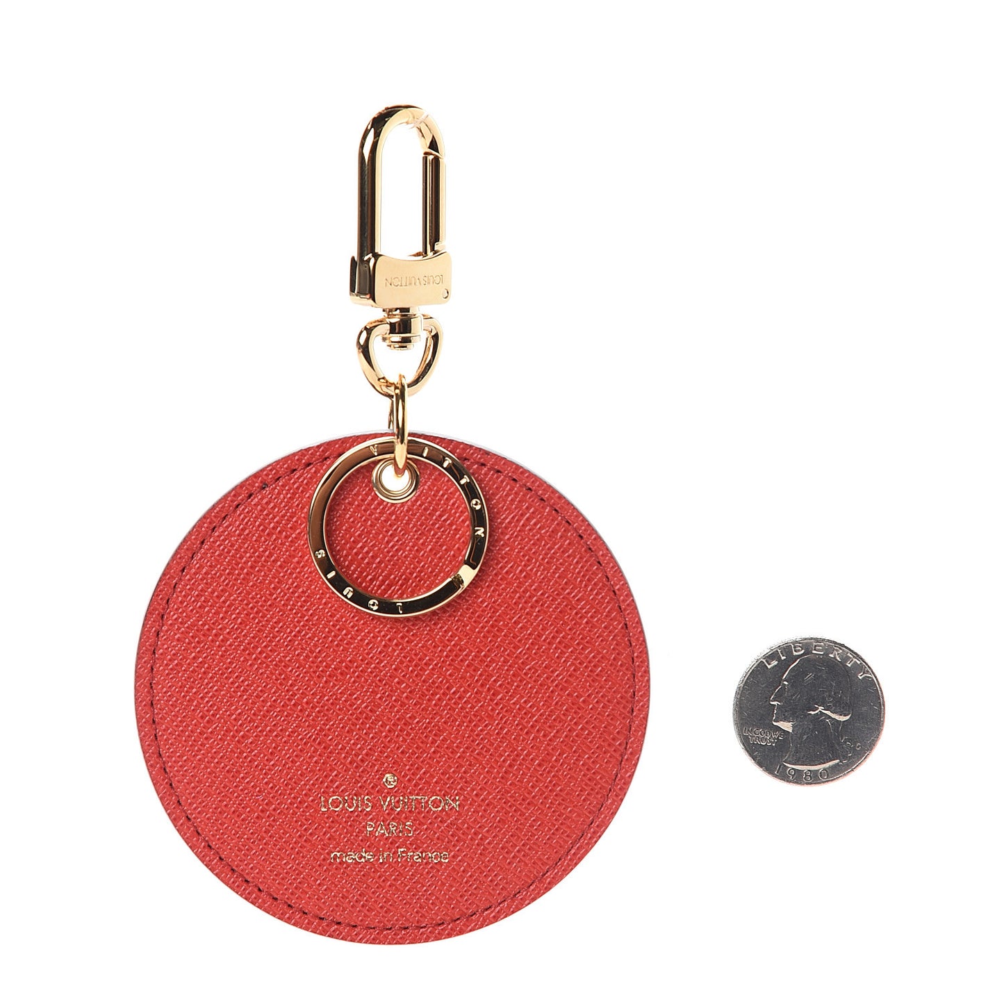 Monogram 2019 Christmas Animation Paris Bag Charm Key Ring