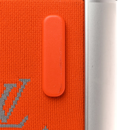 Louis Vuitton Knit Monogram Horizon Soft Duffle 55 Orange 8 of 12