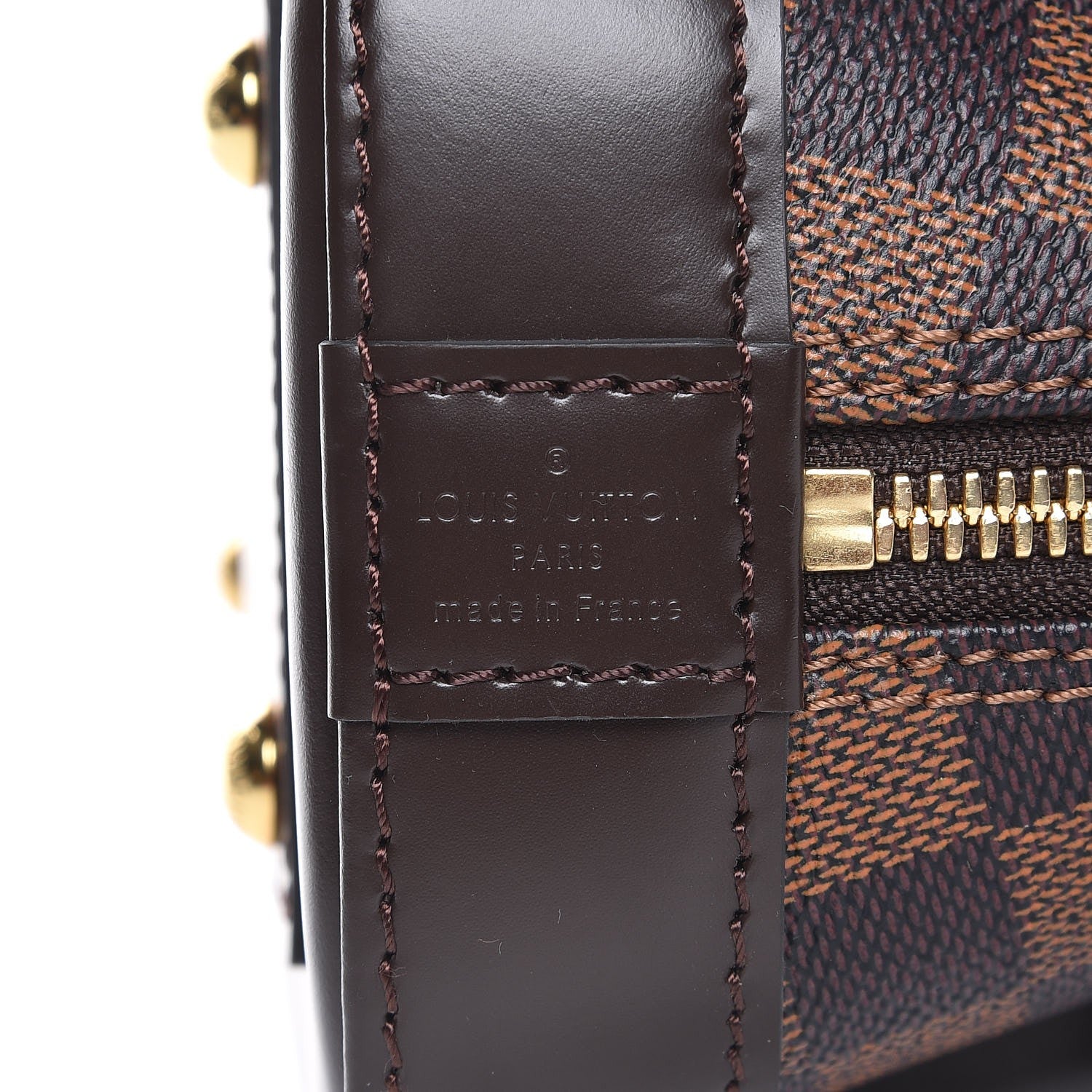 Louis Vuitton Damier Ebene Alma BB 7 of 10