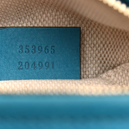 Gucci Vitello Range Mini Soho Chain Bag Deep Cobalt 18 of 31