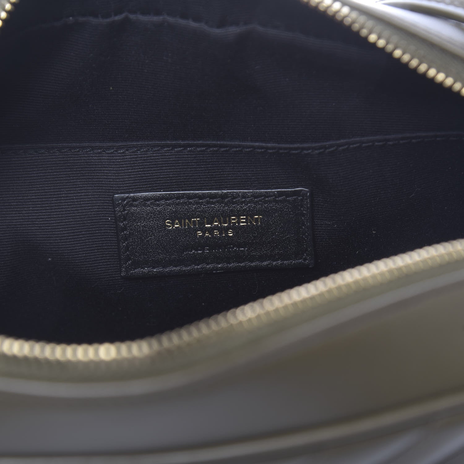 Saint Laurent Calfskin Matelasse Monogram Lou Camera Bag Seaweed 6 of 10