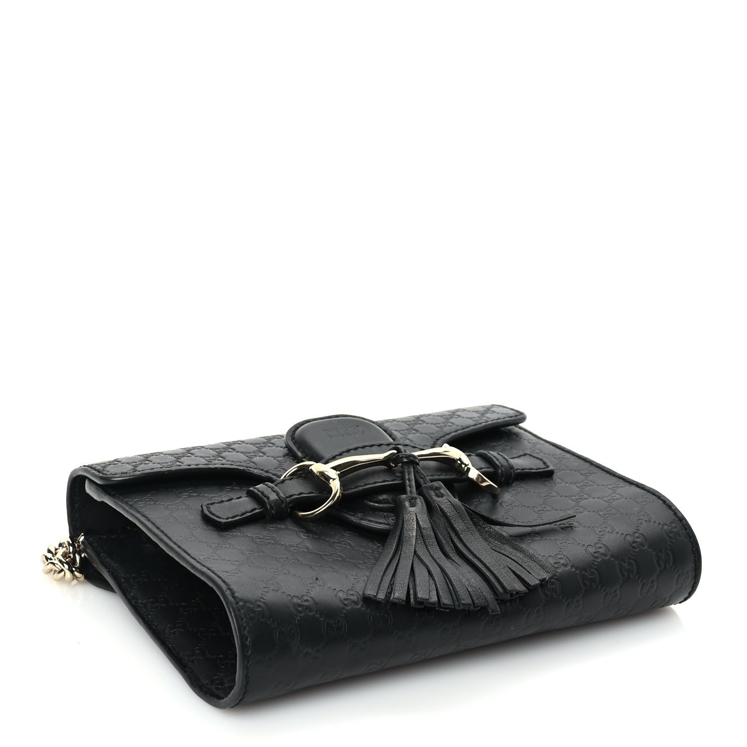 Gucci Microguccissima Mini Emily Shoulder Bag Black 3 of 8