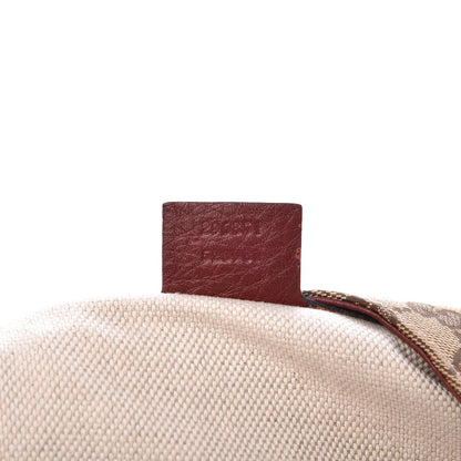 Gucci Monogram Web Medium Dressage Hobo Red 8 of 8