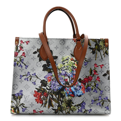 Louis Vuitton Monogram LV Garden OnTheGo MM Silver 1 of 7