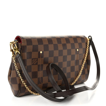 Louis Vuitton Damier Ebene Favorite MM 3 of 11