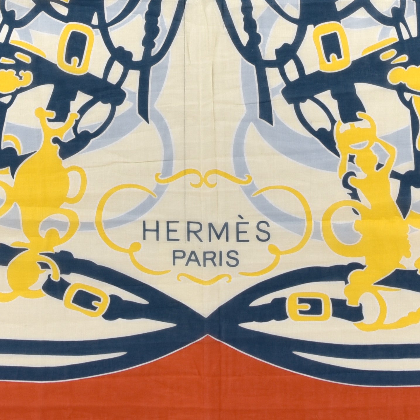 Hermes Cotton Brides De Gala Beach Pareo 2 of 4