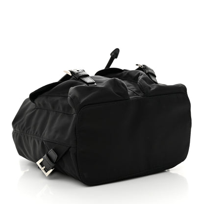 Prada Tessuto Nylon Saffiano Small Backpack Black 4 of 11