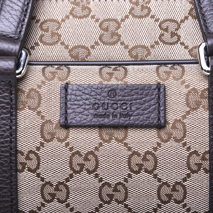 Gucci Monogram Briefcase Dark Brown 8 of 15