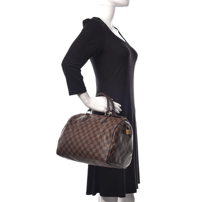 Louis Vuitton Damier Ebene Speedy 30 2 of 16