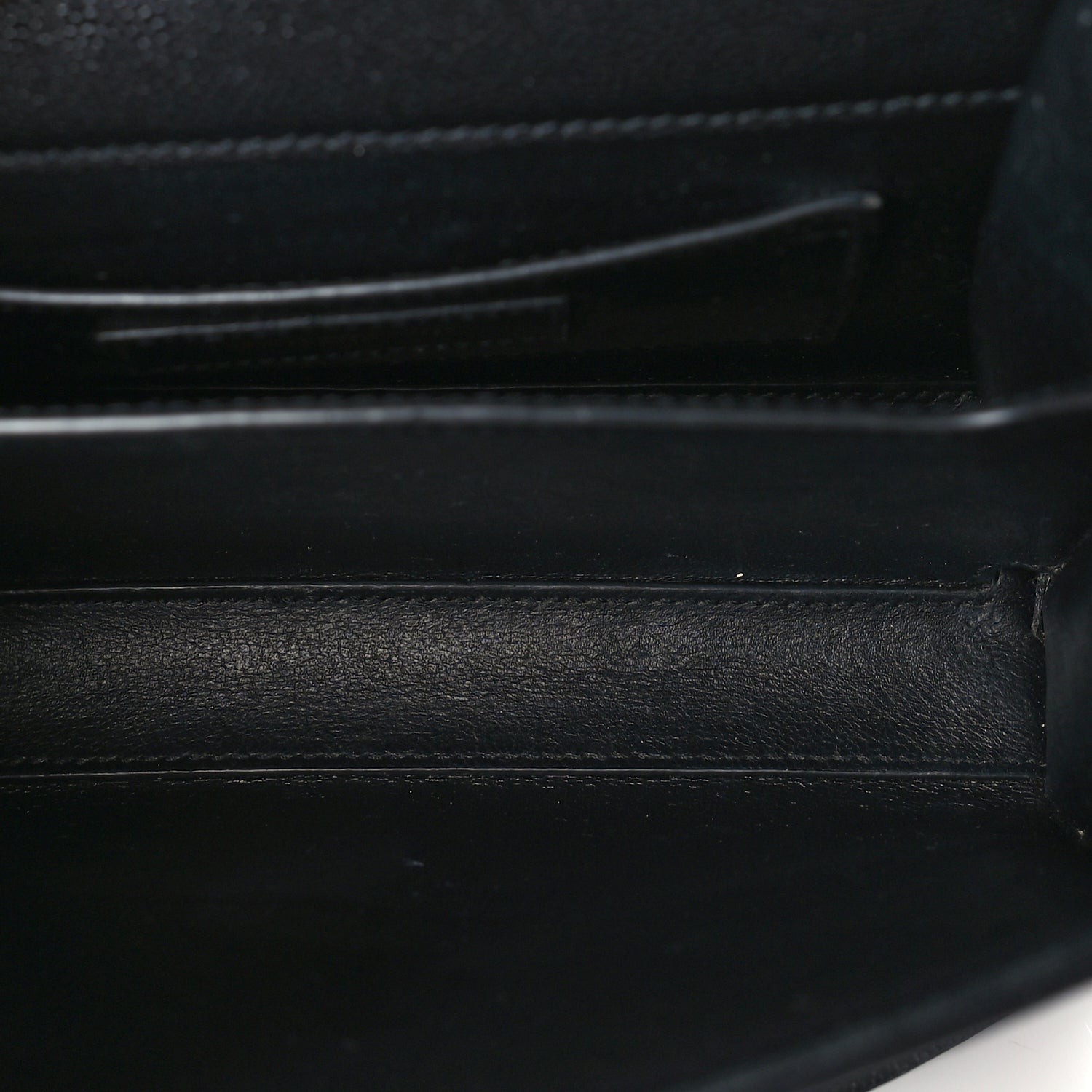 Saint Laurent Grain de Poudre Mini Classic Monogram Cassandra Top Handle  Black 4 of 8