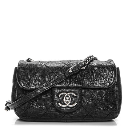 Chanel Caviar Quilted Mini Simply CC Flap Black 1 of 8