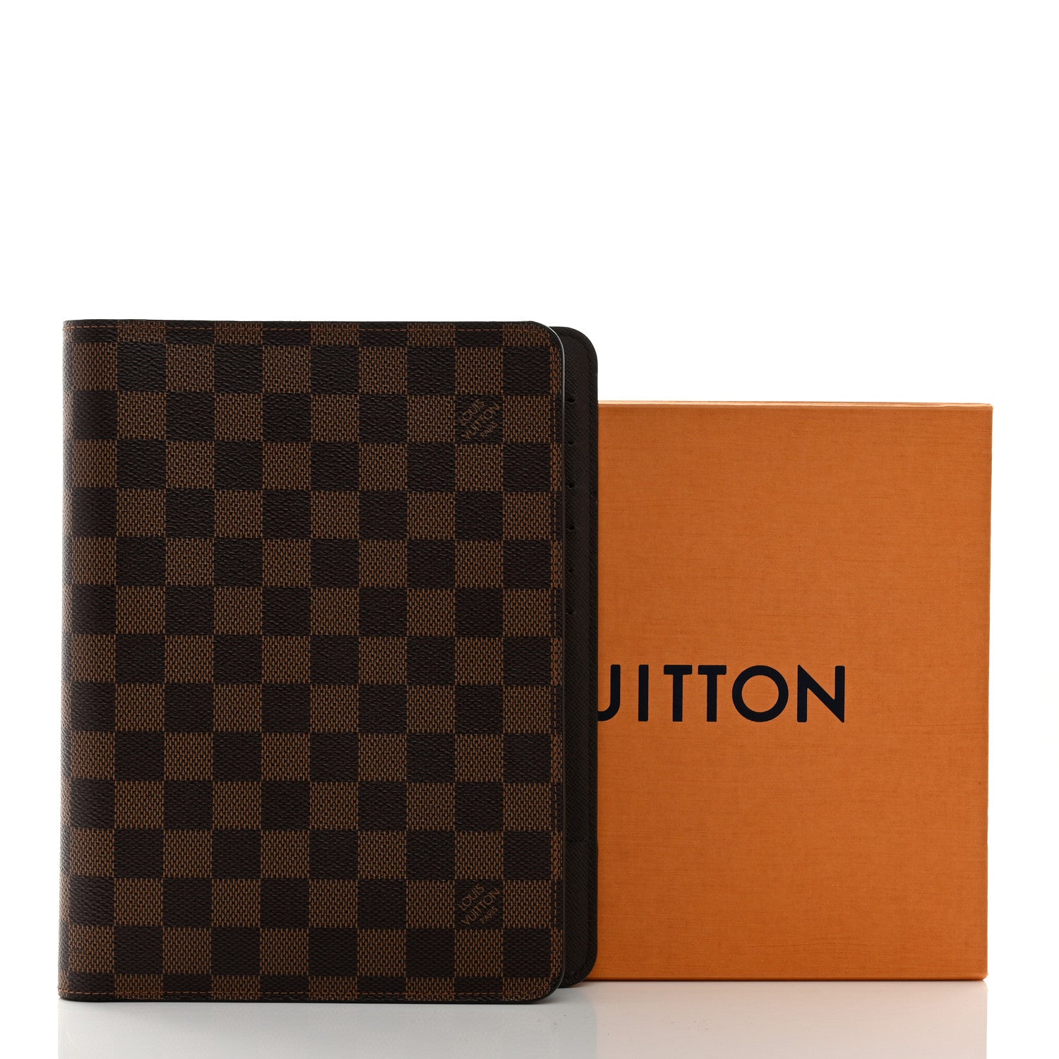 Louis Vuitton Damier Ebene Desk Agenda Cover 8 of 8