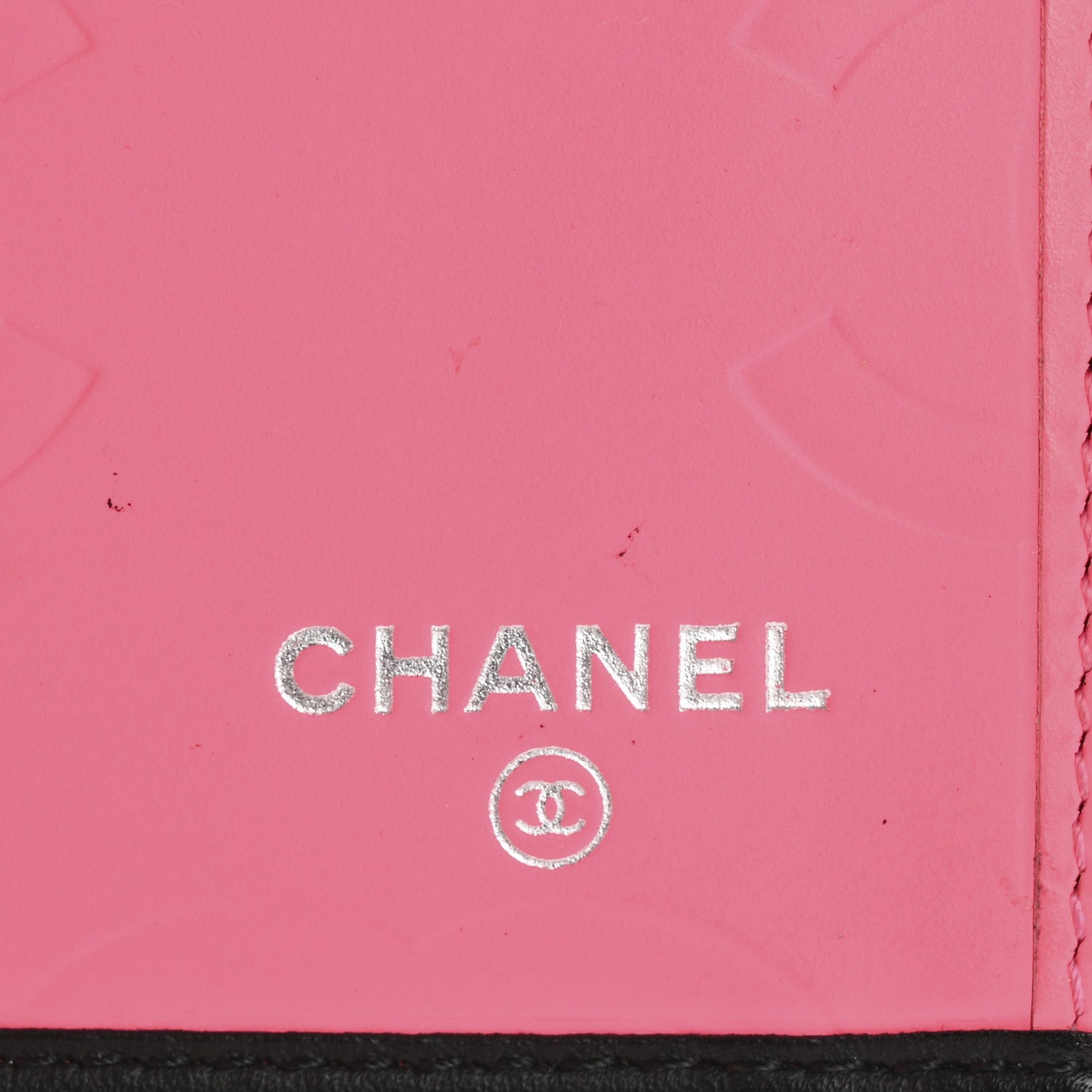 Chanel Calfskin Quilted Cambon Long Double Wallet Black 6 of 7