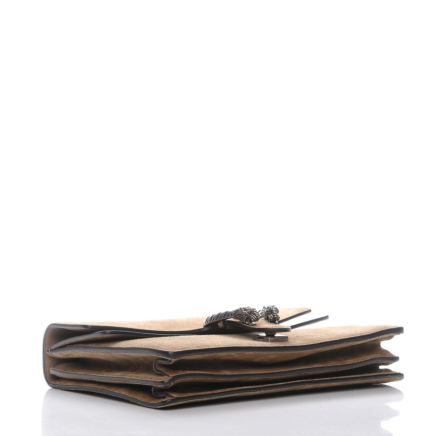 Suede Medium Dionysus Shoulder Bag Taupe