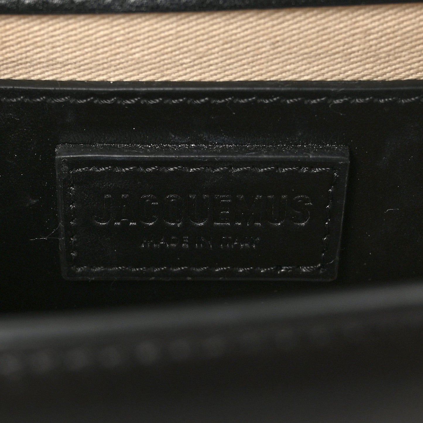 Smooth Calfskin Le Grand Bambino Black