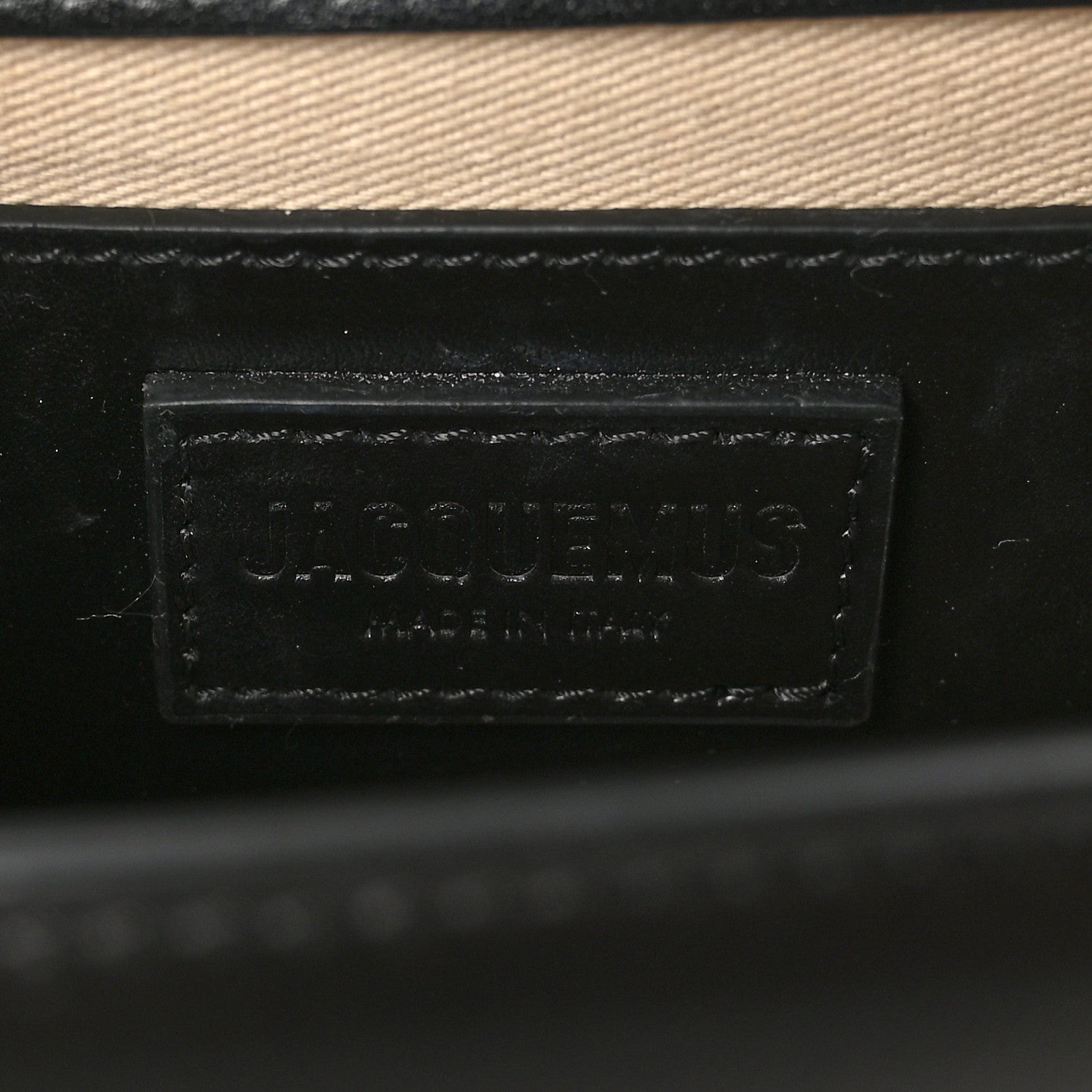 Jacquemus Smooth Calfskin Le Grand Bambino Black 6 of 7