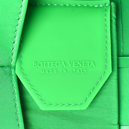 Bottega Veneta Crinkled Lambskin Maxi Intrecciato Extra Mini Cassette Crossbody Bag  Parakeet 5 of 8