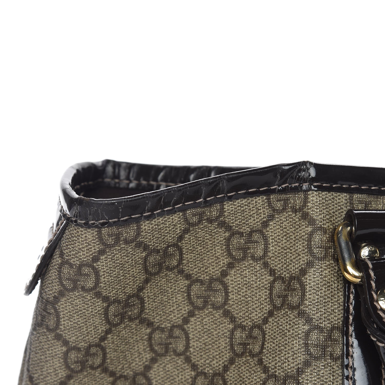 Gucci GG Plus Monogram Medium Joy Tote Dark Brown 21 of 26