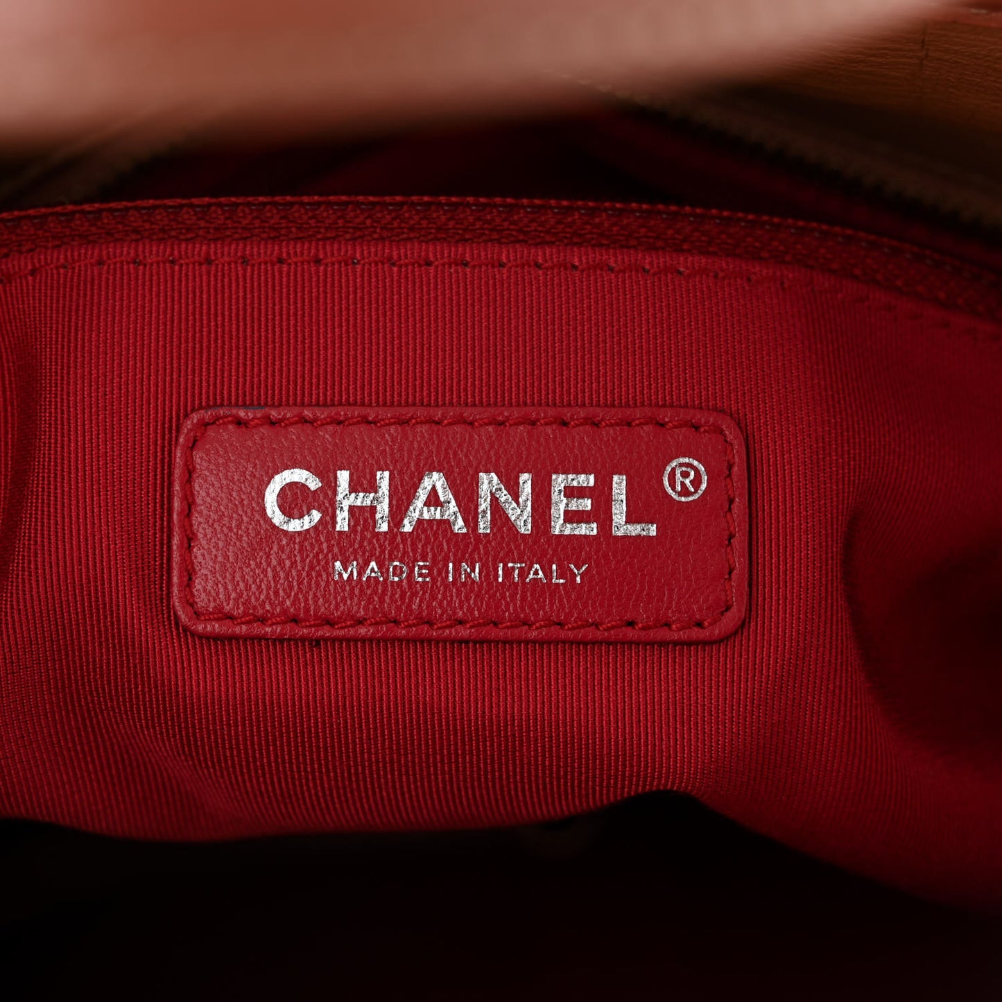 Aged Calfskin Quilted Medium Gabrielle Shopping Tote Pink