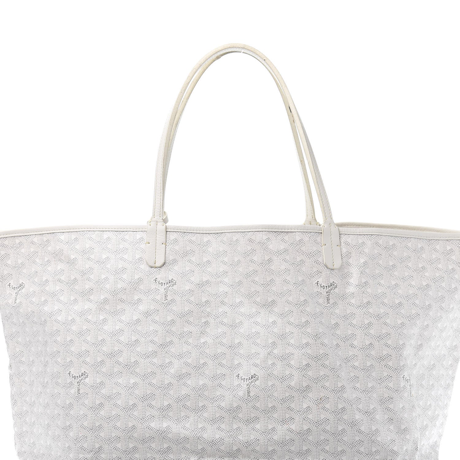 Goyard Goyardine Saint Louis GM White 14 of 14