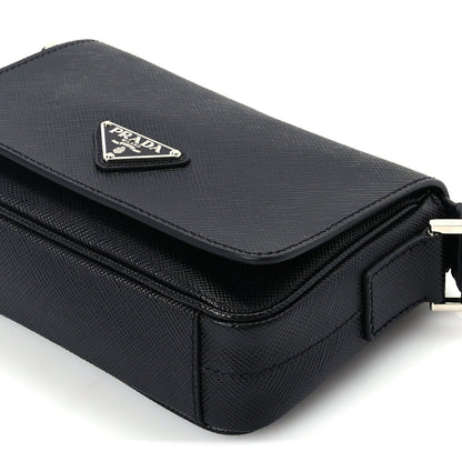 Prada Saffiano Shoulder Bag Black 8 of 8